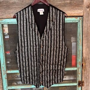 Men’s Vintage Wildwind Paisley Vest L